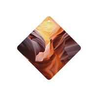Antelope Canyon Printing - Ambientador para coche, 10 unidades, aroma a coche, hojas de ambientador con cuerda para coche y hogar