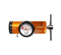 AnteMed - Regulador de oxígeno para tanque de oxígeno CGA-870, mini regulador de O2 con manómetro, flujo ajustable de 0-15 LPM y regulador de tanque de oxígeno portátil