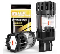 ANTEMOON W21/5W 7443 T20 Bombillas LED 100% Canbus Sin Errores 12V Super Brillante Rojo 7440 7441 Luce de Repuesto para Coche para Luz de Marcha Atrás Freno Luces Diurnas Señal de Giro, 2 Piezas