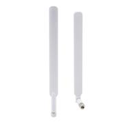 Antena 4G LTE SMA macho blanca 10dBi, 2 paquetes Cellular Trail Cameras Extender compatible con B593S-850 B880 B890 B310 B593 4G LTE CPE ZTE Router hotspot móvil (blanco)