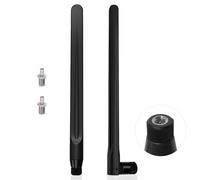 Antena 5G 4G WiFi Antena LTE 5DBi Omni-Directional MIMO Amplificadores de Señal SMA/TS9 Antena,700-6000MHz,GSM/GPRS/2G/3G/4G/5G para Router WiFi Monitores de Cámara Extensor de Rango InaláMbrico, etc.