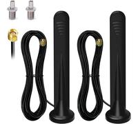 Antena 5g Exterior 12dbi Omnidireccional 600-6000 MHz Antena 4g Exterior Alta Ganancia Iman Ventosa 3m SMA Compatible con Movistar Vodafone Orange Router 4g LTE gsm Gprs Iot Base Repetidor Portatil