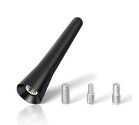 Antena aérea Universal Mini TUOLNK para Coche, de Repuesto para Am/FM con Tornillos M4, M5, M6, 6,5 cm (2,6 Pulgadas) para SUV y camionetas