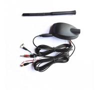 Antena automotriz Antena Dab+GPS+FM para Coche, Activa, amplificada, para Montaje en Techo, Impermeable, a Prueba de Polvo, Universal. Antena Radio Coche