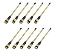 Antena BNC VHF 136-174 MHz de 6,8 pulgadas para radio portátil ICOM V82 V85