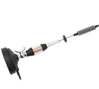 Antena CB con base magnética 72,6 cm 300 W, cable 4,5 m para camión y coche