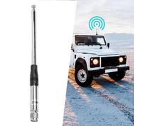 Antena CB de 27 MHz TNC macho 20 W omnidireccional 9.25-51 pulgadas de metal