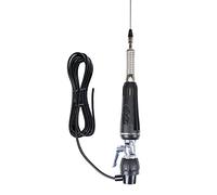 Antena CB PNI LED 1000 Plegable de 80 cm de Largo con Cable y Soporte de Mariposa Fijo, 26-30 MHz, 300 W, se Ilumina Durante el envío