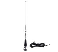 Antena CB PNI LED 850, 85 cm, 300 W, plegable, ilumina durante la transmisión y cable de montaje PNI T601