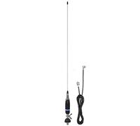 Antena CB PNI S9 con Mariposa de 120 cm de Longitud con Cable RG58 de 4 m