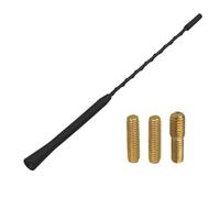 Antena Coche Universal, Antena Radio Coche Techo Antena Coche 23cm con Fuerte Recepción FM/Am/Dab, Aadaptadores M4,M5,M6
