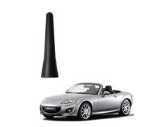 Antena corta compatible con Ford Mustang 2010-2024 y Mazda MX-5 Miata NC ND 2005-2024 | Negro 2.5 pulgadas | Mini antena de radio de repuesto directo | Antena para Carro