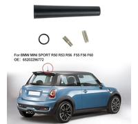 Antena corta deportiva compatible con MINI R50 R52 R53 R55 R56 R57 R58 R59 R60 R61 F54 F55 F56 F57 F60 pieza de repuesto 65202296772