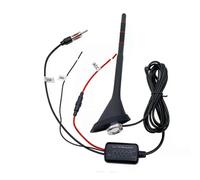 Antena DAB+GPS+FM para coche, antena de radio activa para coche con modulador Bluetooth, impermeable,