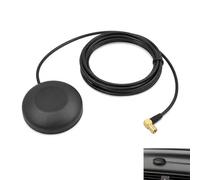 Antena Dab+ para coche, antena Dab SMB parabrisas, con conector SMB con cable de 3 metros para radio digital Dab Dab+, compatible con Pioneer Kenwood JVC Alpine Pure y receptores