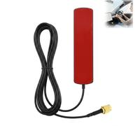 Antena Dab para Coche Conector SMB, Antena Activa Amplificada de 3m para Parabrisas, Receptor Digital Dab+ Compatible con Radio de Coche Alpine, Pioneer, JVC, Blaupunkt, Clarion (Cable 3m)