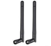 Antena de 2 piezas de 433 MHz 2dBi con RP para conector SMA macho para dispositivos inalámbricos que ofrecen transmisión de señal estable de alta velocidad