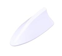 Antena De Aleta De TiburóN De Coche para MG ZS 2017-2024, ABS Am/FM Radio Antena Aleta Coche Techo Superior Coche Accesorios, B/White
