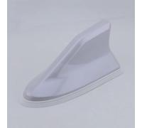 Antena de Aleta de tiburón para Coche Kia Ceed, Resistente al Agua, con señal de Radio Potente, FM/Am, Pintura de Piano, plástico ABS, Accesorios para Coche (Blanco Perla).