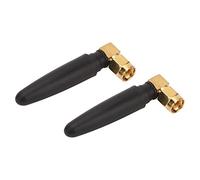 Antena de Alta Ganancia, Antena omnidireccional, Antena Macho SMA, Antena omnidireccional de Alta Ganancia Tipo Curva 3Dbi con Pin Interno Macho SMA para Dispositivos Inteligentes