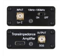 Antena de bucle mini, amplificador de alta impedancia de 10 kHz a 180 MHz con convertidor de baja impedancia para radio, walkie-talkie SDR