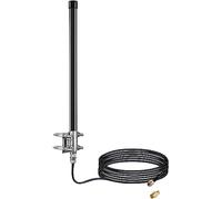 Antena de cámara celular de largo alcance 4G LTE de 10 dBi con cable de 20 pies para cámara Spypoint Flex Link Micro Link EVO Stealth Cam Tactacam Reveal X PRO Gen 2.0 Muddy Trail Camera, Eifagur