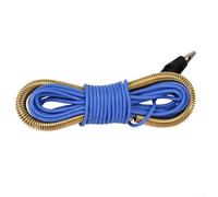 Antena de clip de cocodrilo, amplificador de señal de radio FM con núcleo de cobre, antena de comunicación flexible para señales FM y de onda corta para uso en exteriores (5 m)