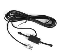 Antena de Coche Antena Radio Coche Antena VHF/UHF para Coche/camión, escáner, Montaje Adhesivo, Conector BNC Macho, dipolo, walkie-Talkie de Radio Shack