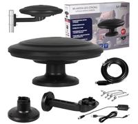 Antena de Coche para TV DVB-T2 omnidireccional MI-ANT04 UFO Fuerte (Negro)
