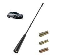 Antena de Coche Universal de 28 cm, Repuesto Antena de Techo para Coche, Antena FM/DAB con Alta Recepción para Radios, Antena Compacta de Caucho Duradero, Fácil Instalación para Todo Tipo de Vehículos
