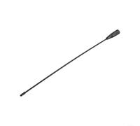 Antena de doble banda para walkie talkie para sma hembra 144/430MHz compatible con baofeng UV-82 BF-888S Antena de látigo de alta ganancia 2.15dBi 40cm Negro (A)