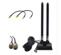Antena de enrutador CPE LTE 5G, conector SMA macho, alta ganancia de 46 dBi, cable de extensión externo 5G, base magnética