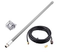 Antena de fibra de vidrio de 12 dBi, 868 MHz, 915 MHz, N-macho, kit de antena de 550 mm
