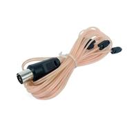 Antena de FM Amplificador de audio Antena receptora FM Boost Antena hembra recta transparente