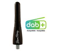 ANTENA DE GOMA 6 CM GOMA NEGRA TORNILLOS ROSCADOS M4 M5 M6