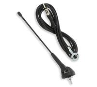 Antena de mástil de Antena 19 cm de Radio estéreo de Coche Am/FM de Repuesto Universal Pulgadas vástago Flexible Compatible con Opel Alfa Romeo Fiat Lancia Peugeot (PSA) Dacia