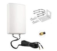 Antena de panel MIMO de alta ganancia de 11 dBi 2 x 2 para puntos calientes celulares 4G LTE y 5G, enrutadores y puertas de enlace, Internet doméstico móvil T, Verizon, AT&T, T-Mobile Telus, Bell Cell