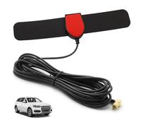 Antena de Radio de Coche Dab, Antena Dab para Coche con Conector SMB y Cable de 3 Metros, Instalación Sencilla, Compatible con Radios Pioneer Kenwood y Alpine Ideal para Vehículos Camiones y SUVs (B)