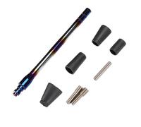 Antena de Radio de Coche de Metal Antena Am FM Accesorio Universal de modificación automática Material de aleación de Alto Rendimiento Instalación Plug and Play Resistente y