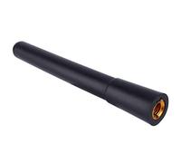 Antena de la Radio del Coche Tipo de Tornillo mástil aéreo Am FM, Keenso Universal 3.8 "/ 98 mm Tipo de Tornillo Antena rechoncha Corta Auto Deportivo SUV Am/FM