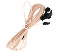 Antena de radio FM de 75 dipolos para interiores, receptor aéreo HD de cobre, conector macho tipo F para estaciones.