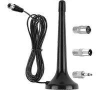 Antena de radio FM para recepción de señales mejorada por sistema estéreo y receptor AV jinst1