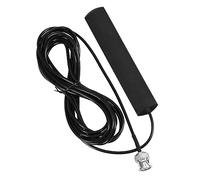 Antena de Radio Móvil Banda Ancha 30-1200 MHz Alta Ganancia con Conector BNC y Soporte de Ventosa para Coche, Camión, Motocicleta