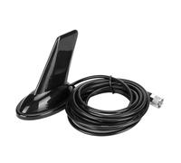 Antena de Radio para automóvil, UHF/VHF 144/430MHz Kit Antena móvil Transceptor Aleta tiburón para camión Amateur Marine VHF