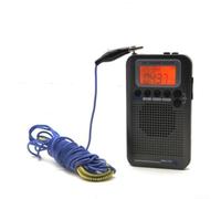 Antena de señal FM y de onda corta con núcleo de cobre, adecuada para colgar en ventanas y uso al aire libre (300 cm)