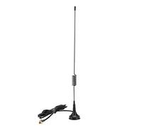 Antena de succión para coche, antena GSM de succión al aire libre 2G/3G/4G GPRS 2.4G/433MHz 12dBi antena de alta ganancia con interfaz SMA de cable de 3 m