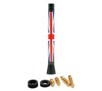 Antena de techo de coche modificada para radio corta, accesorios decorativos compatibles con todos los Mini Cooper One S JCW PJ06 (conector de Reino Unido, 107 mm)
