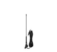 Antena De Techo Universal Para Auto 40cm Tipo Opel Audi VW Ø 7mm AM/FM Negra