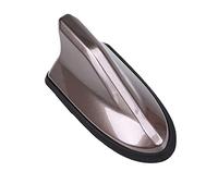 Antena de tiburón Impermeable para Techo de Coche. para Mini Cooper, Suzuki Swift, Seat Ibiza, Citroën C4, Piezas Exteriores (marrón).