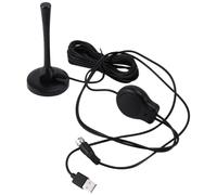 Antena de TV digital HD para interiores con amplificador, alcance de recepción de 150 millas